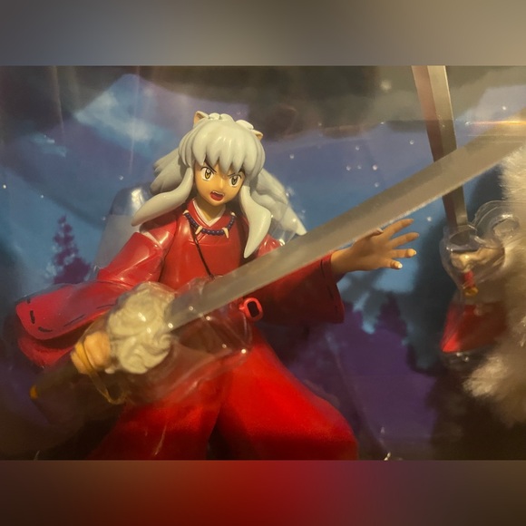 Inuyasha Sesshomaru Action Figure Set, Limited Edition !